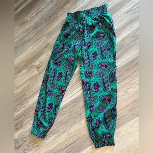 AERIE PAISLEY PANTS